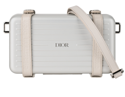 Rimowa Amenity Kit, &pound;1,100, Handbags, Silver, Leather, Front view